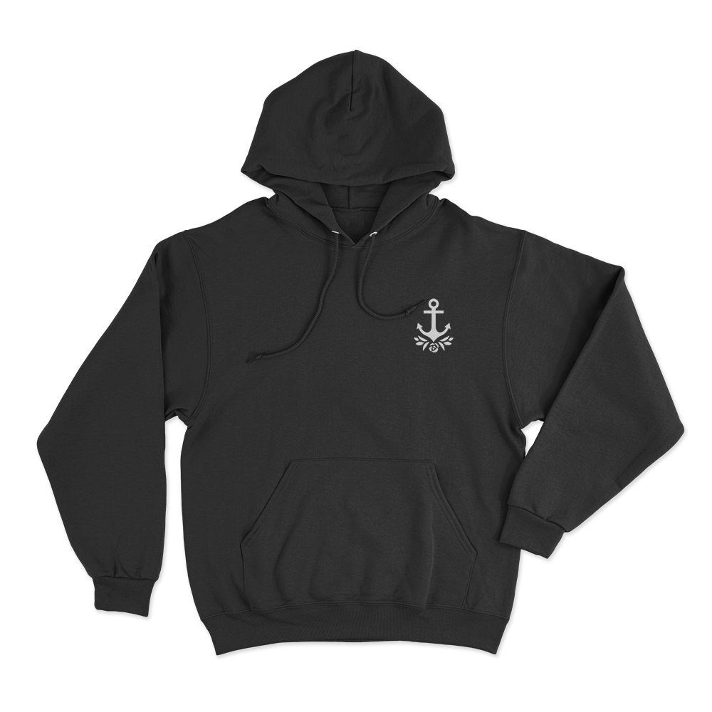 Delta Gamma Anchor Unisex Hoodie Black Delta Gamma Anchor Unisex Hoodie Black