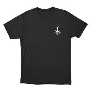 Delta Gamma Anchor Unisex T Shirt Black