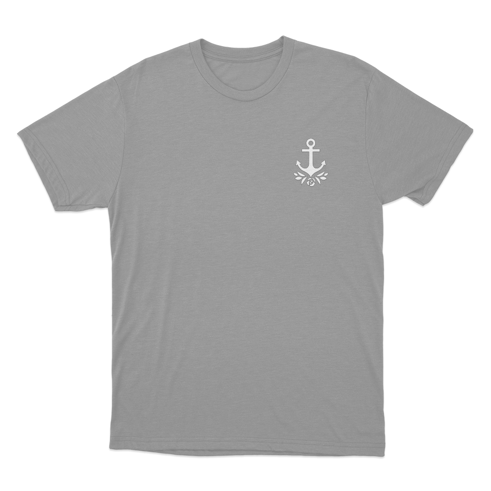 Delta Gamma Anchor Unisex T Shirt Grey Delta Gamma Anchor Unisex T Shirt Grey