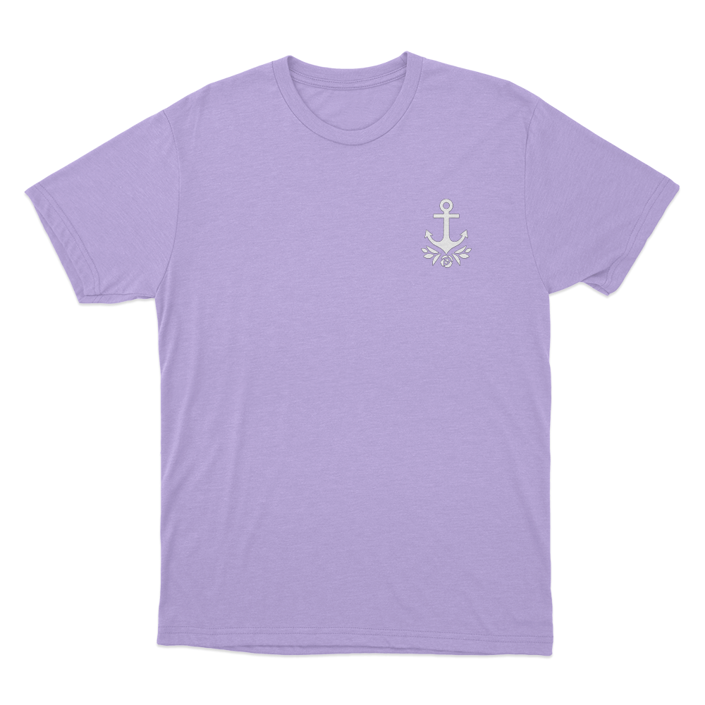 Delta Gamma Anchor Unisex T Shirt Purple Delta Gamma Anchor Unisex T Shirt Purple