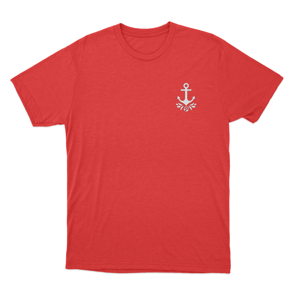Delta Gamma Anchor Unisex T Shirt Red Delta Gamma Anchor Unisex T Shirt Red