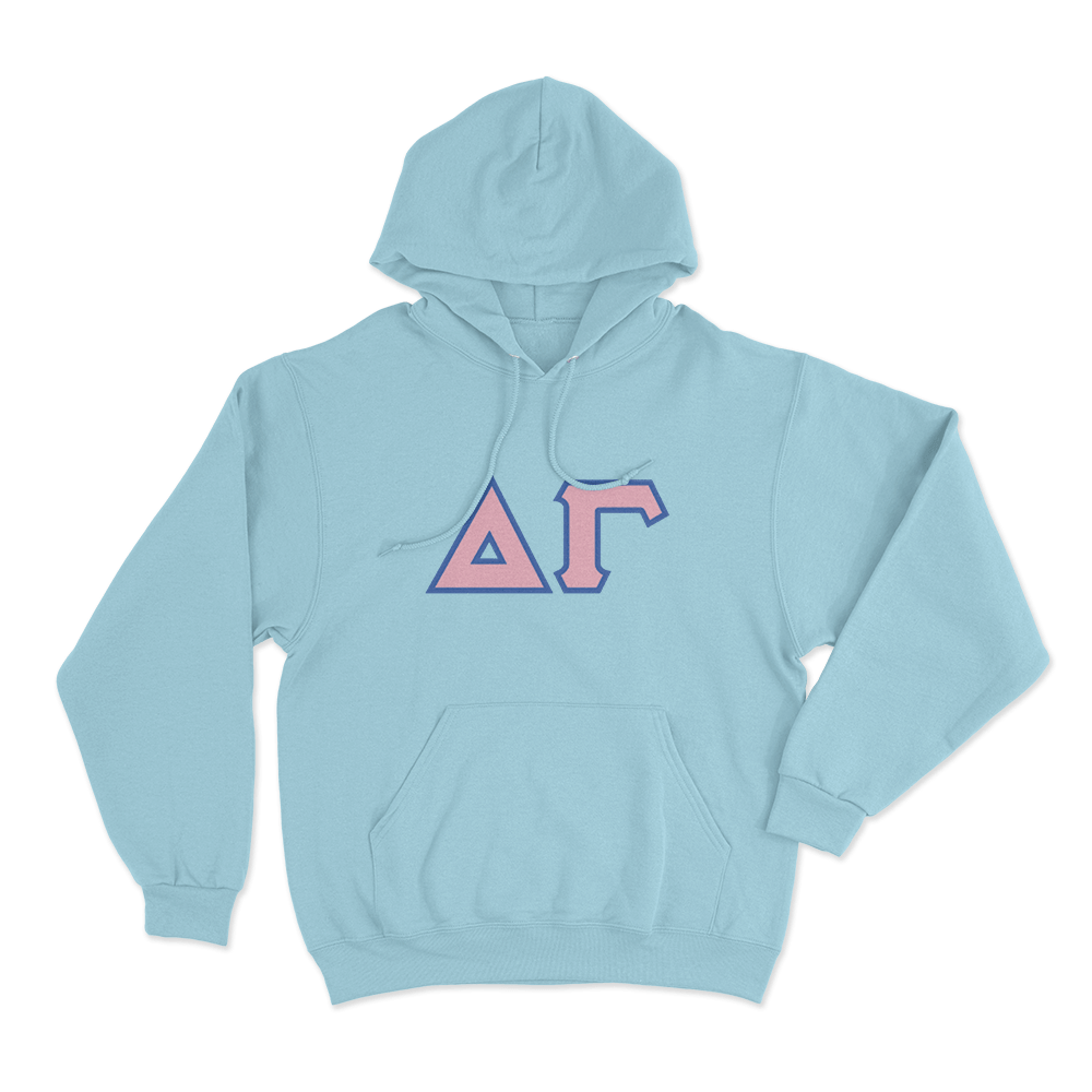 ΔΓ Logo Unisex Hoodie Sky Blue ΔΓ Logo Unisex Hoodie Sky Blue