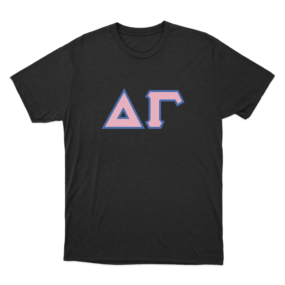 ΔΓ Logo Unisex T Shirt Black ΔΓ Logo Unisex T Shirt Black